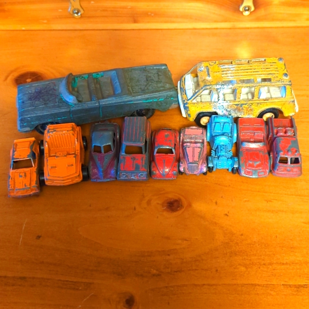 12 Tootsie Cars